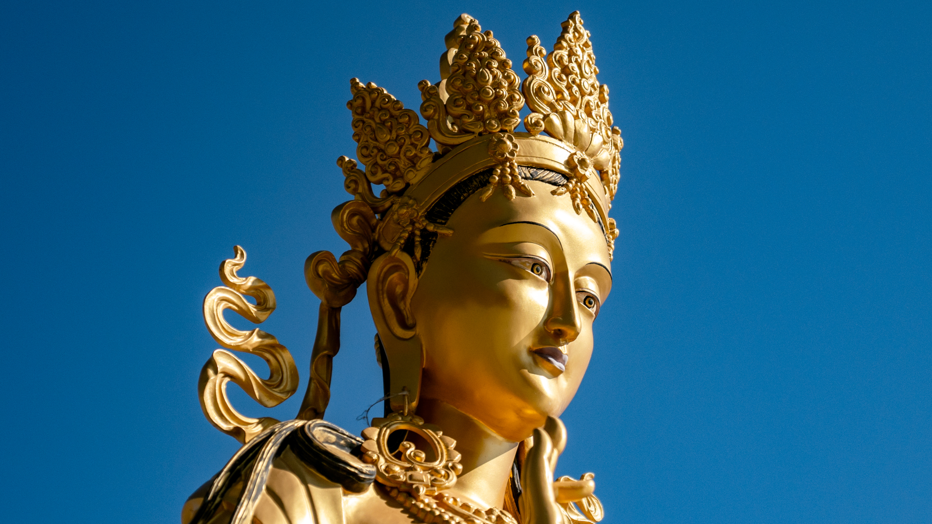 Giant Buddha Dordenma statue in Thimphu Bhutan