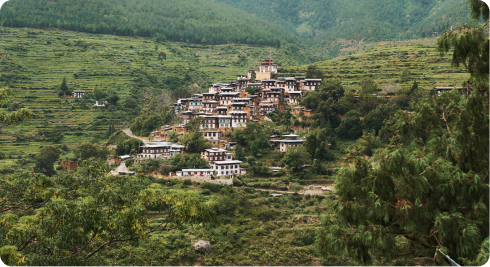 Buddhist Monks in Bhutan